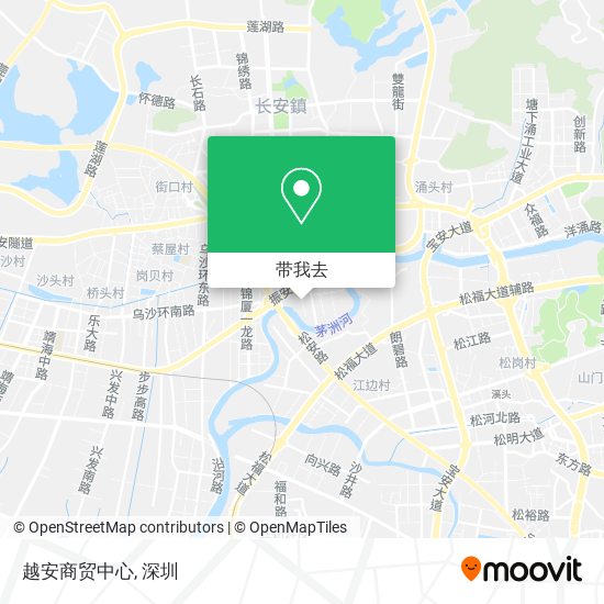 越安商贸中心地图