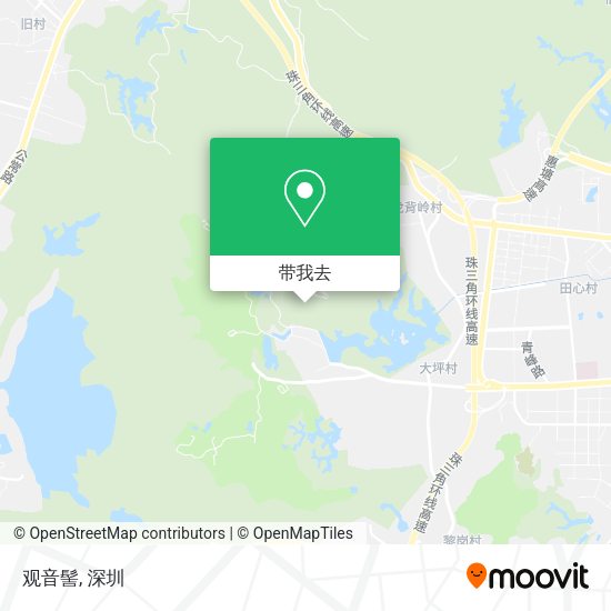 观音髻地图