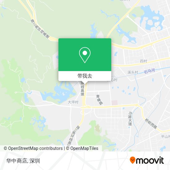 华中商店地图