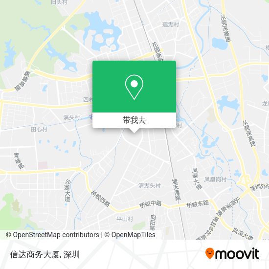 信达商务大厦地图