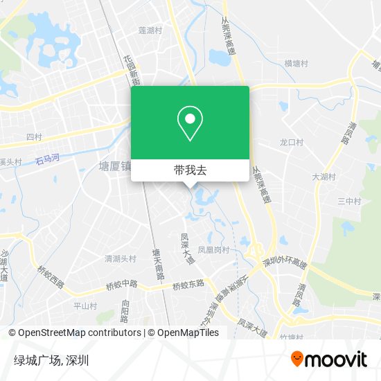 绿城广场地图