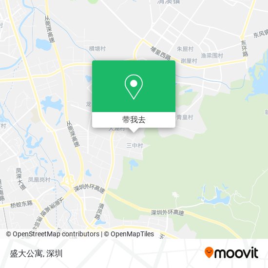 盛大公寓地图