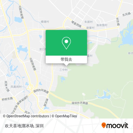 欢天喜地溜冰场地图