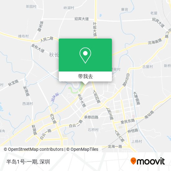 半岛1号-一期地图