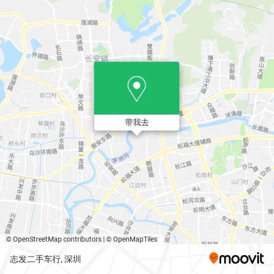 志发二手车行地图