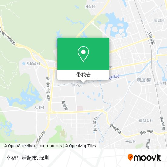 幸福生活超市地图