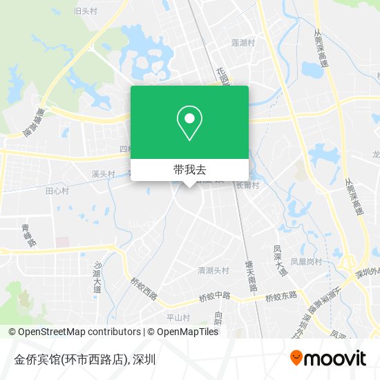 金侨宾馆(环市西路店)地图