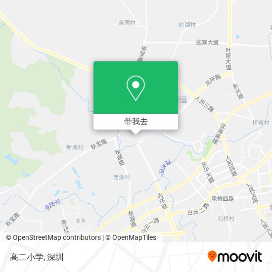 高二小学地图