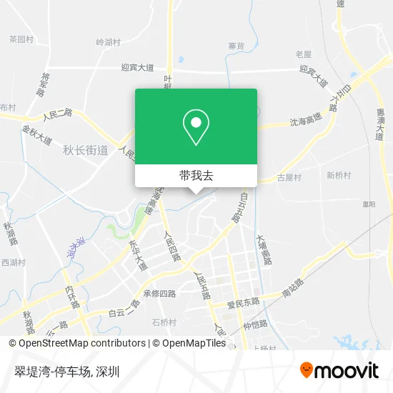 翠堤湾-停车场地图