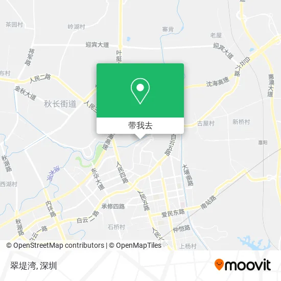 翠堤湾地图