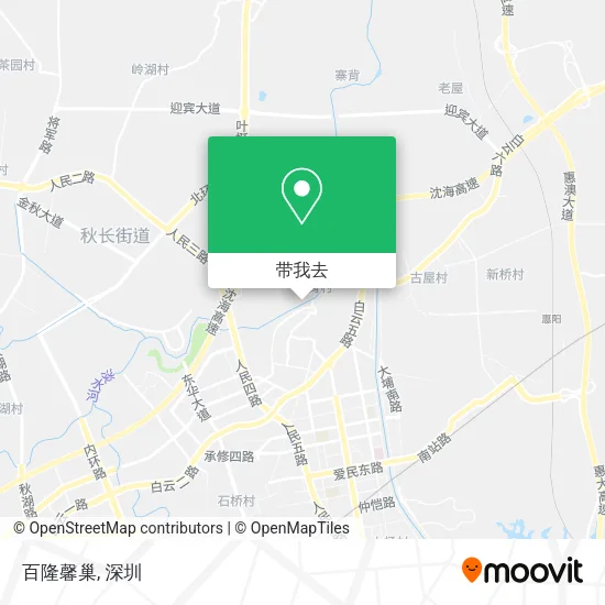 百隆馨巢地图