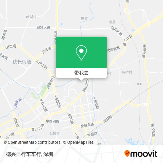 德兴自行车车行地图