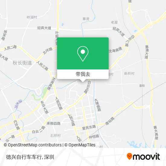 德兴自行车车行地图