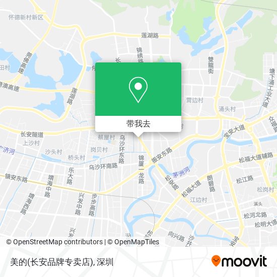美的(长安品牌专卖店)地图