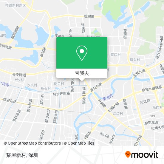 蔡屋新村地图