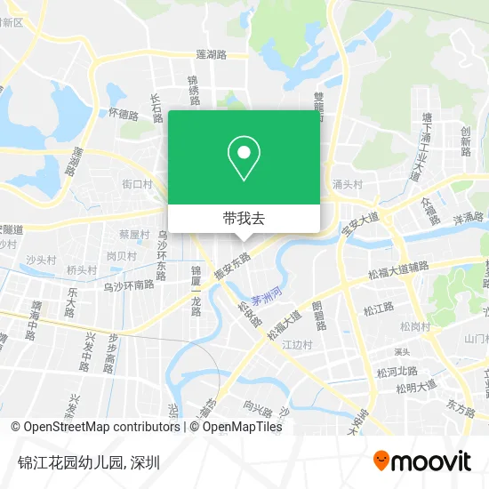 锦江花园幼儿园地图