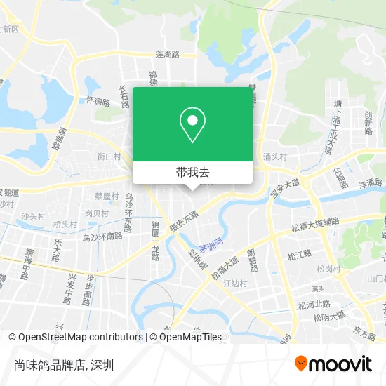 尚味鸽品牌店地图