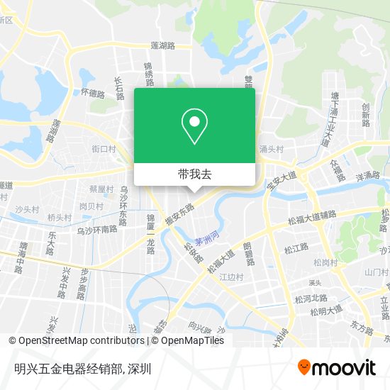 明兴五金电器经销部地图