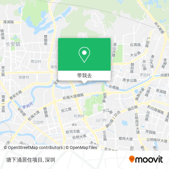 塘下涌居住项目地图