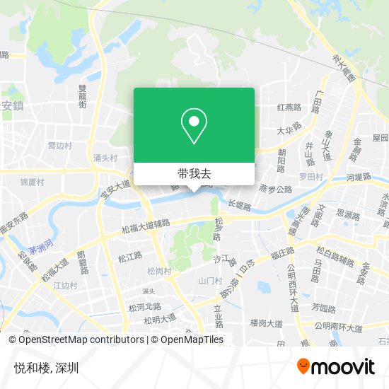 悦和楼地图