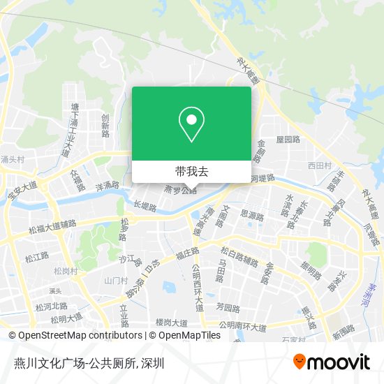 燕川文化广场-公共厕所地图