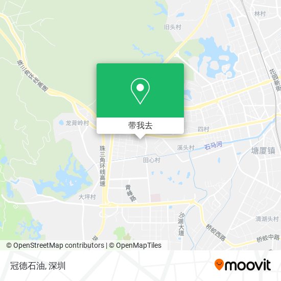 冠德石油地图