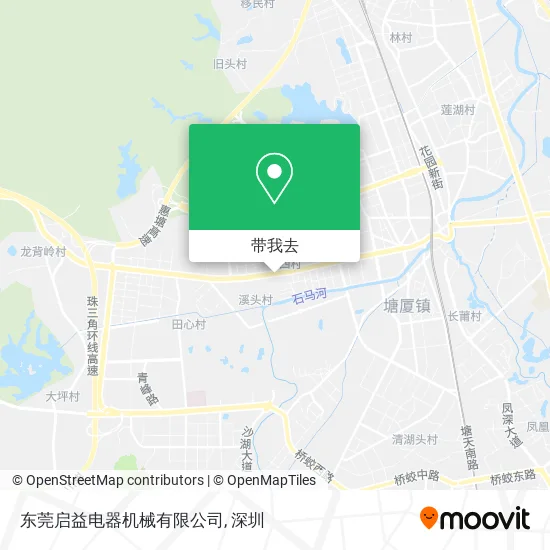 东莞启益电器机械有限公司地图