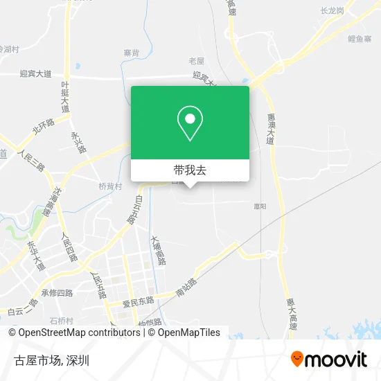 古屋市场地图