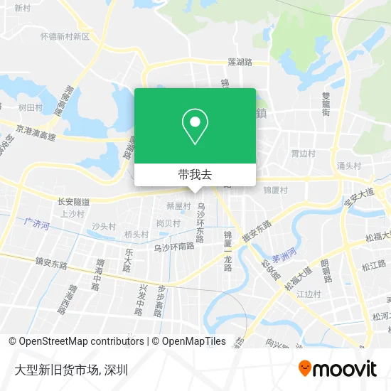 大型新旧货市场地图