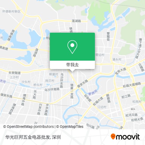 华光巨邦五金电器批发地图