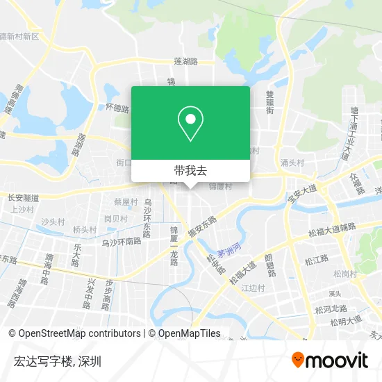 宏达写字楼地图