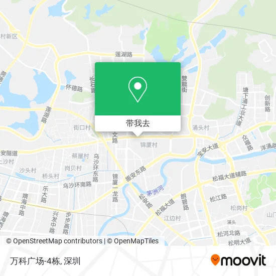 万科广场-4栋地图