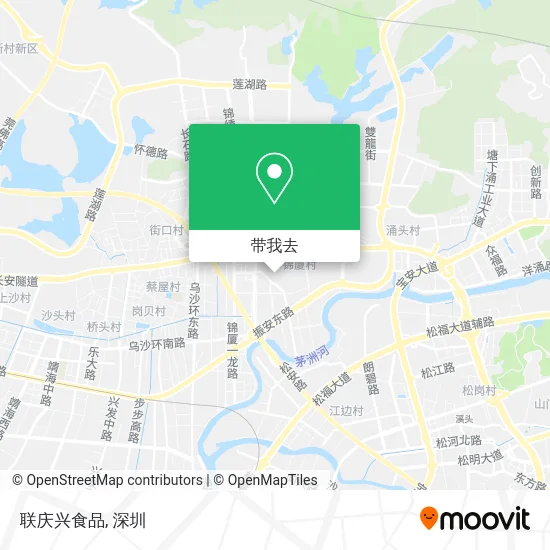 联庆兴食品地图