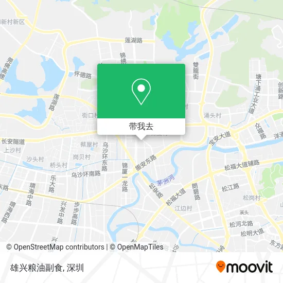 雄兴粮油副食地图