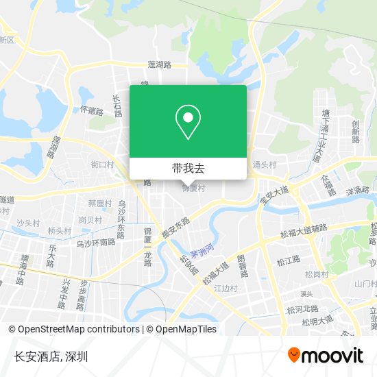 长安酒店地图
