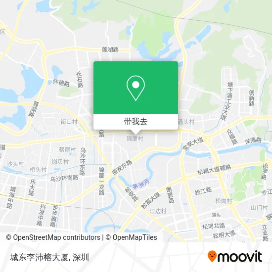 城东李沛榕大厦地图