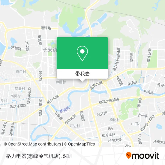 格力电器(惠峰冷气机店)地图