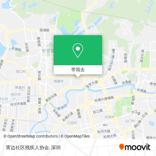 霄边社区残疾人协会地图
