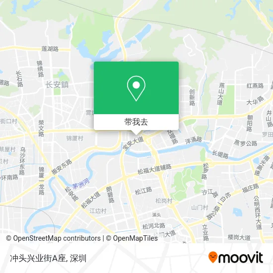 冲头兴业街A座地图