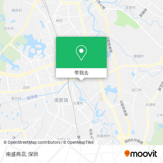 南盛商店地图