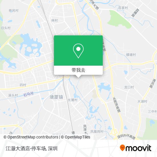 江灏大酒店-停车场地图