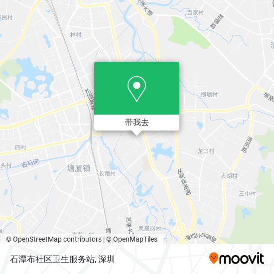 石潭布社区卫生服务站地图