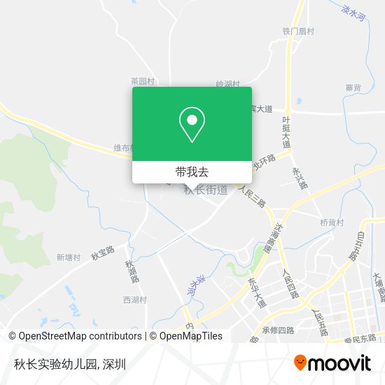 秋长实验幼儿园地图