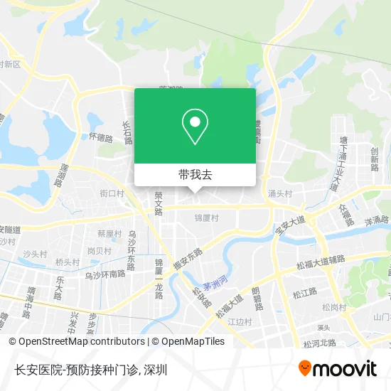 长安医院-预防接种门诊地图