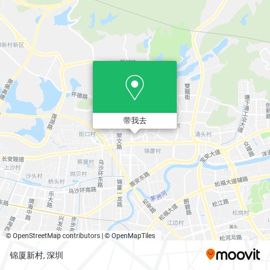 锦厦新村地图
