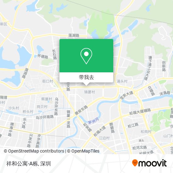 祥和公寓-A栋地图