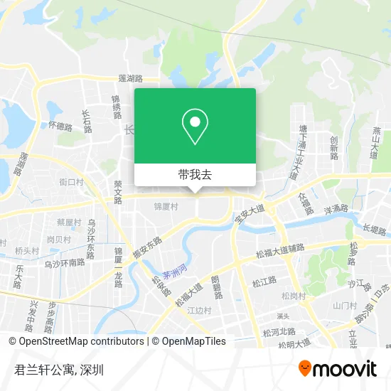 君兰轩公寓地图