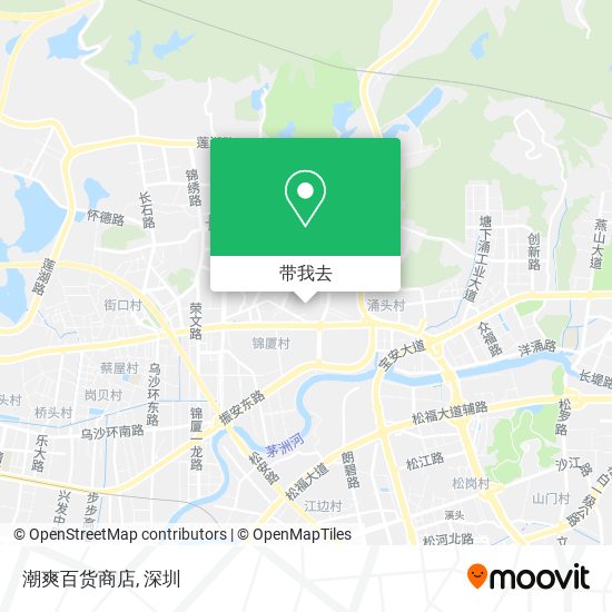 潮爽百货商店地图
