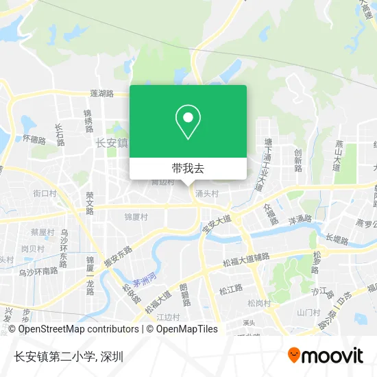 长安镇第二小学地图