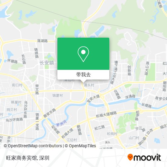 旺家商务宾馆地图
